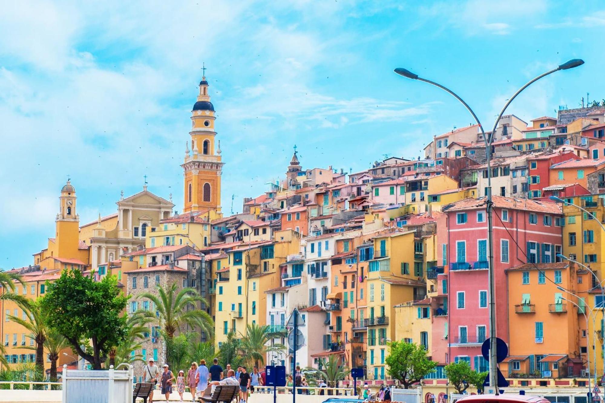 Vina Del Mare, Vue Mer, Terrasse Menton Kültér fotó