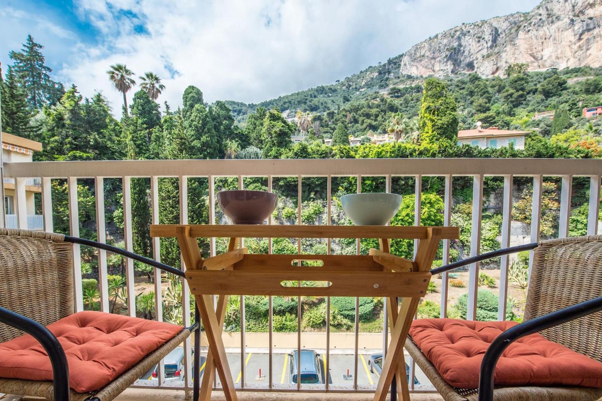 Vina Del Mare, Vue Mer, Terrasse Menton Kültér fotó